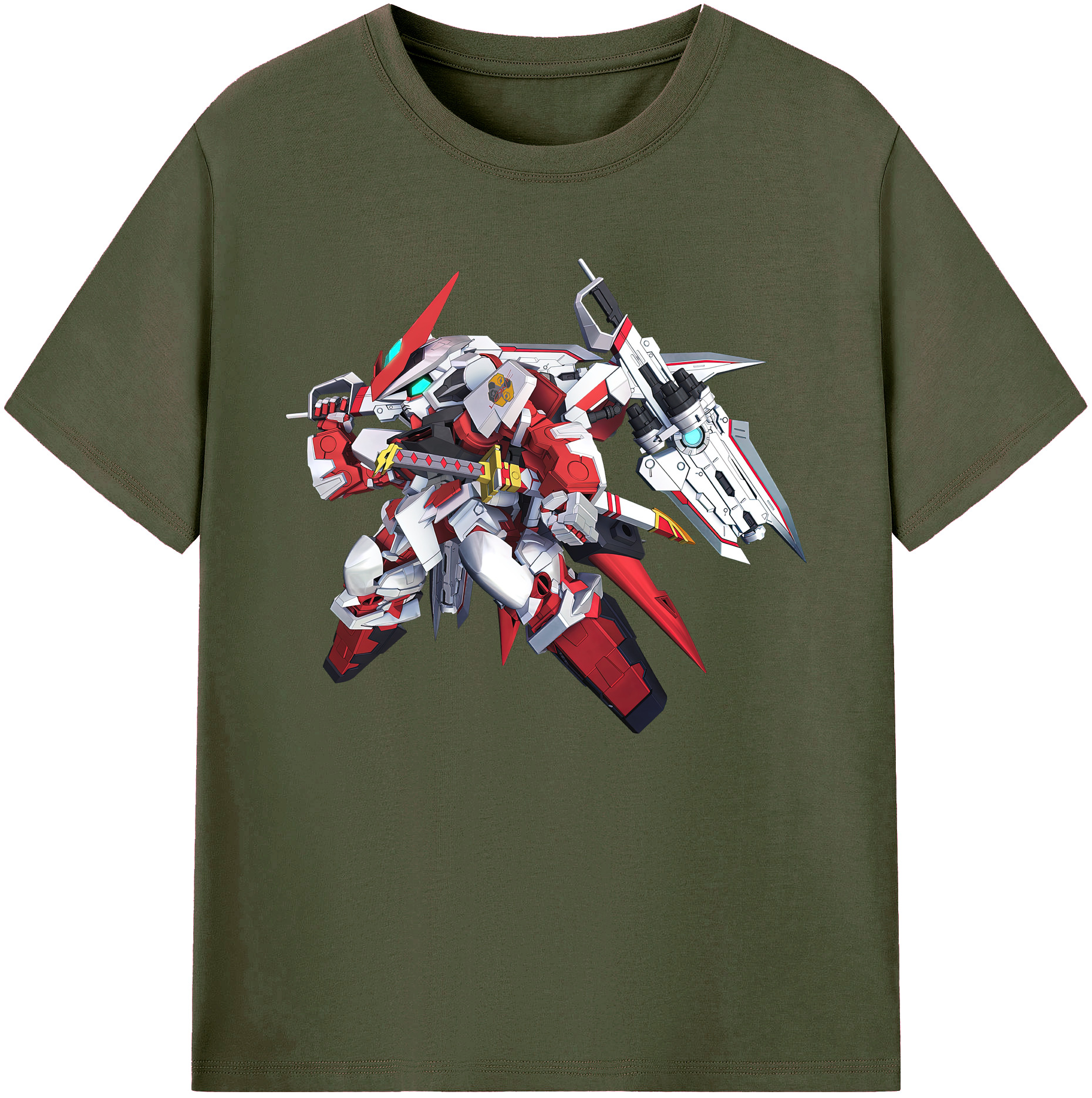 （画像用） 機動戦士ガンダム Mobile Suit Gundam 綿100％ メンズ半袖Tシャツ｜肌触りやわらか＆通気性